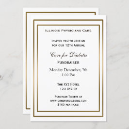 klassische Party Einladung