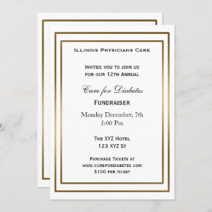 klassische Party Einladung