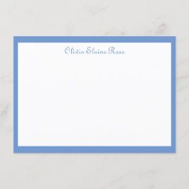 Klassische Personalisierte Flachnotierkarte Einladung