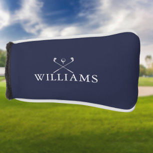 Klassische personalisierte Golfschläger mit Namen Golf Headcover
