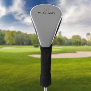 Klassische personalisierte Golfschläger mit Namen Golf Headcover
