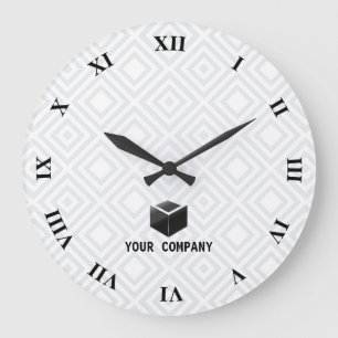 Klassische personalisierte und bearbeitbare Untern Große Wanduhr