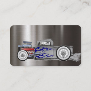 Klassische Platinum Automotive Business Cards Visitenkarte