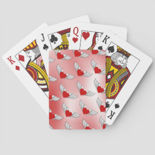 Klassische Playing Cards für fliegende Herzen Spielkarten