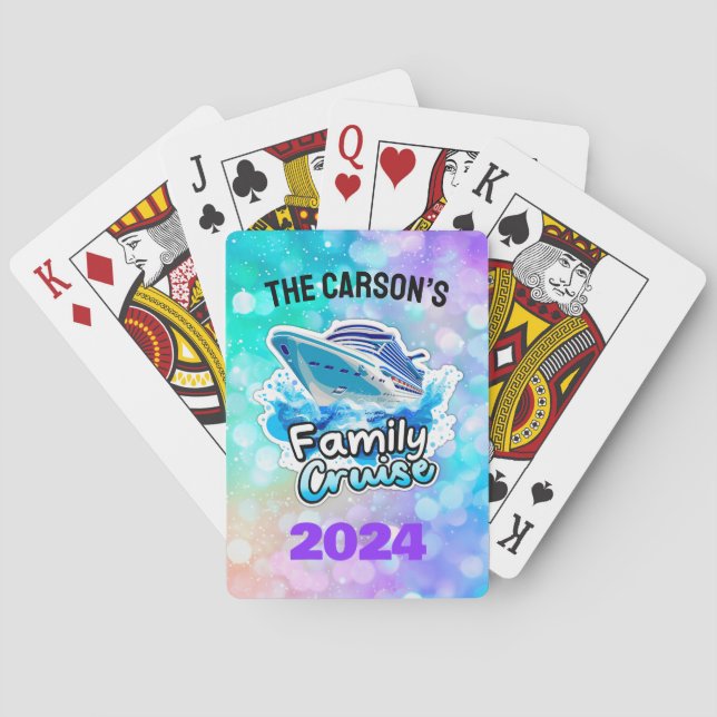 Klassische Playing Cards für personalisierte Famil Spielkarten (Rückseite)