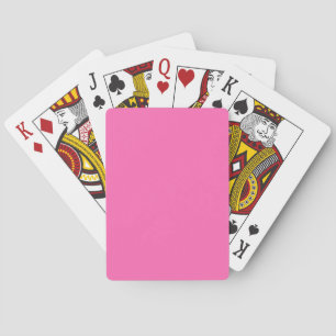 Klassische Playing Cards in Hot Pink Spielkarten