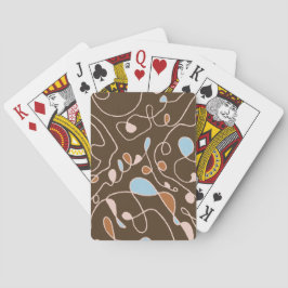 Klassische Playing Cards mit einer Linie Spielkarten