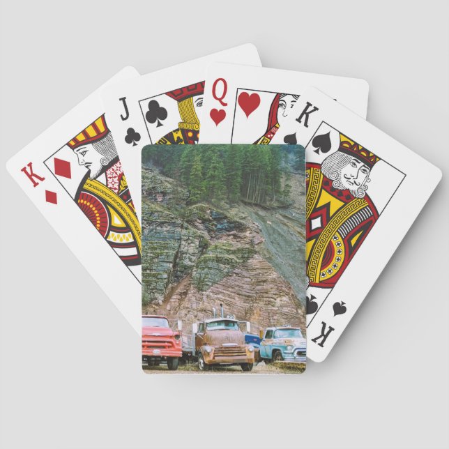 Klassische Poker-Spielkarten Spielkarten (Rückseite)