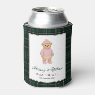 Klassische Preppy-Bär-Designer-Karode-Baby-Party Dosenkühler