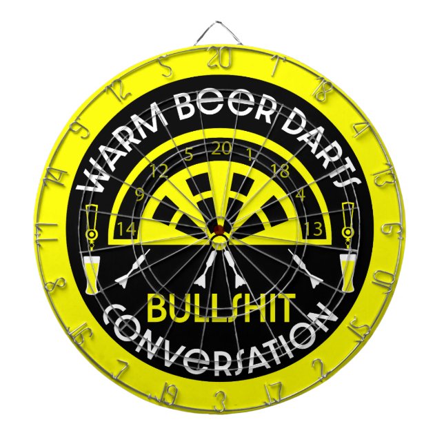 Klassische Pub Darts Dartscheibe (vorne)