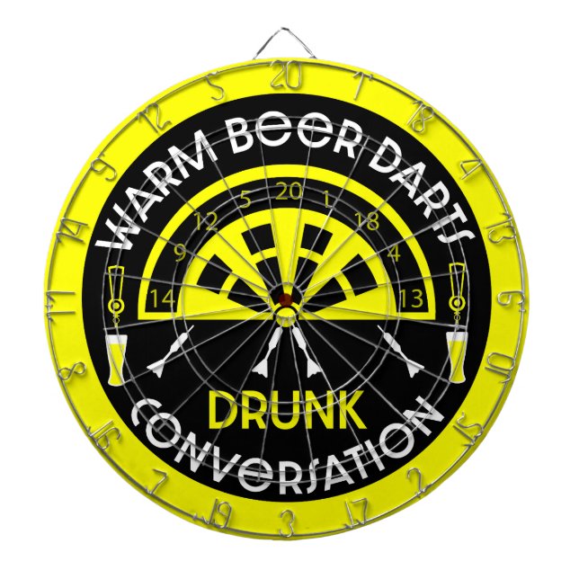 Klassische Pub Darts Dartscheibe (vorne)