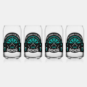 Klassische Pub Darts Dosenglas