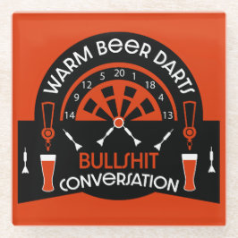 Klassische Pub Darts Glasuntersetzer