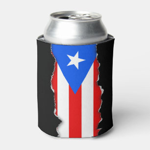 Klassische puerto-rikanische Flagge Dosenkühler