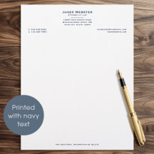 Klassische rechtliche und Berufliche Business Navy