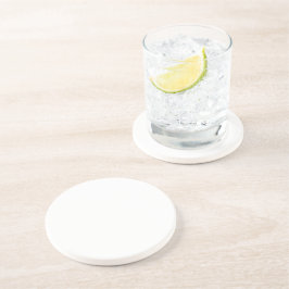 Klassische Retro ganz weiß Getränkeuntersetzer