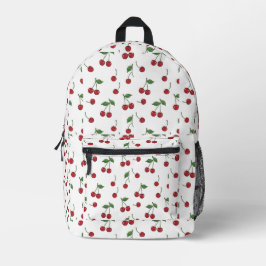 Klassische Retro-Kirschernte Bedruckter Rucksack