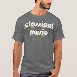Klassische Retro-Rainbow-Typografie verblasst T-Shirt