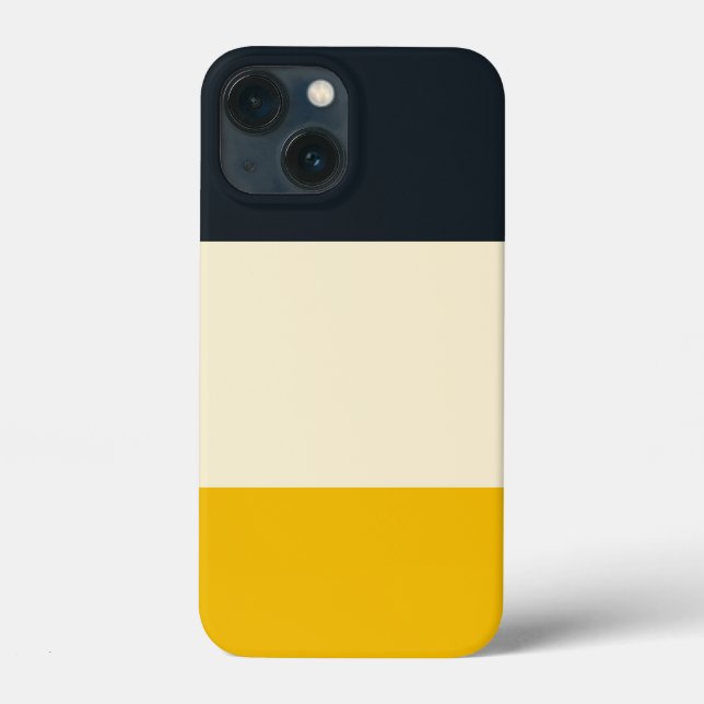 Klassische Retro Streifen Case-Mate iPhone Hülle (Rückseite)