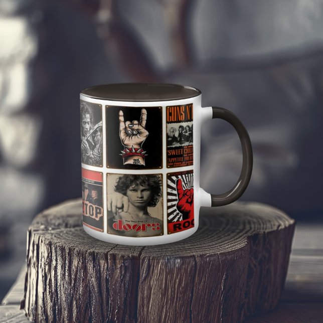 Klassische Rock and Roll Tasse, 11 oz Tasse (Von Creator hochgeladen)