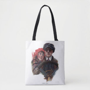 Klassische romantische Vintage-Winterillustration