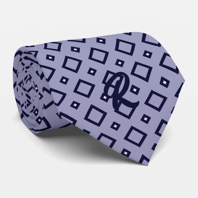 klassische Römerblau Krawatte (Gerollt)