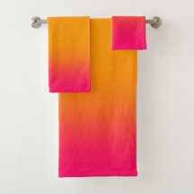 Klassische rosa, orange glänzende Poly Cotton