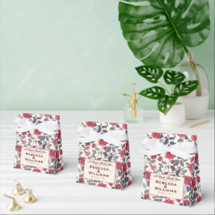 Klassische Rose Gefälligkeitsbox für gepflegtes Pa Geschenkschachtel