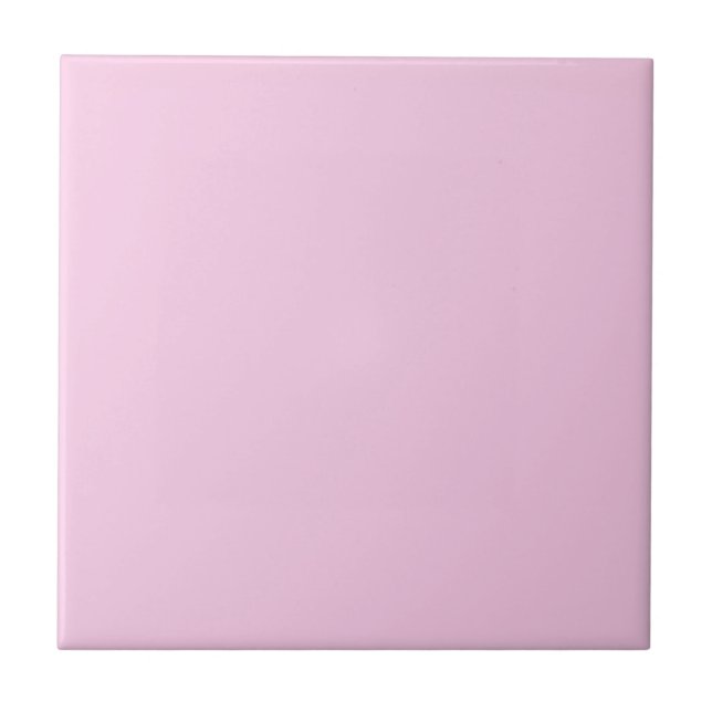 Klassische Rose Solid Color Fliese (Vorderseite)
