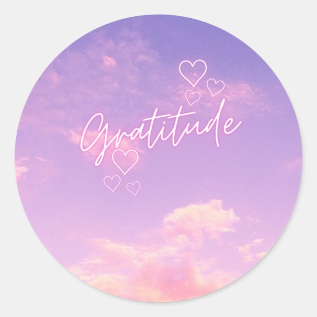 Klassische Round Stickers (Vorderseite)