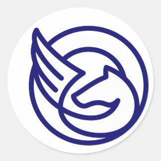 Klassische Round Stickers