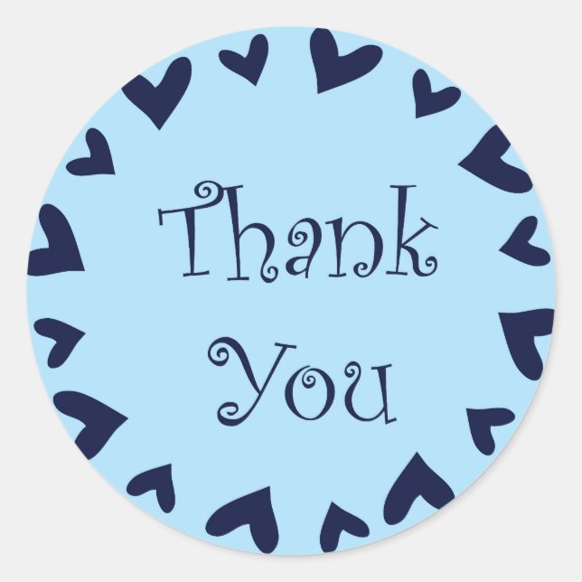 Klassische Round Stickers (Vorderseite)