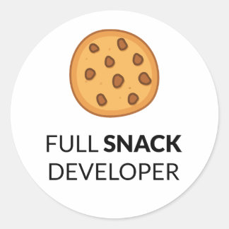 Klassische Round Stickers