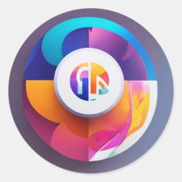 Klassische Round Stickers