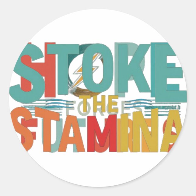 Klassische Round Stickers (Vorderseite)