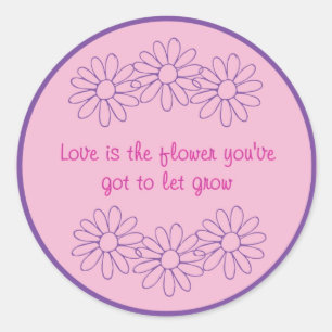 Klassische Round Stickers