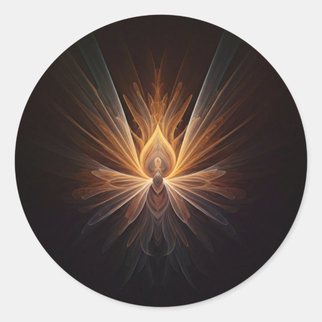 Klassische Round Stickers (Vorderseite)