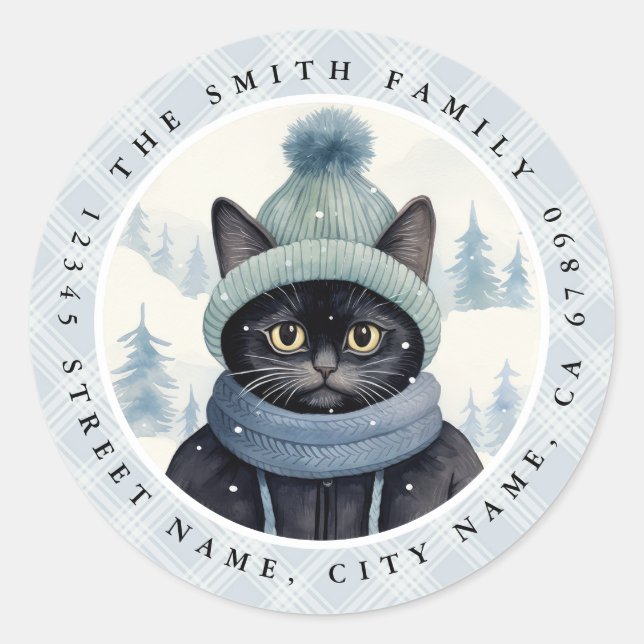 Klassische Round Stickers (Vorderseite)