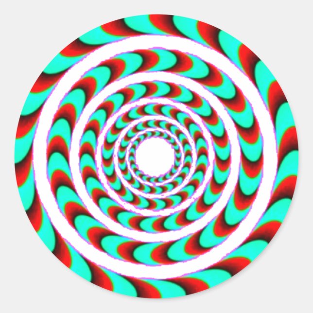 Klassische Round Stickers Erstellen Sie individuel (Vorderseite)