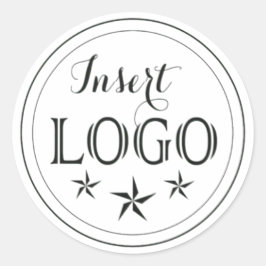 Klassische Round-Stickers mit Ihrem benutzerdefini Runder Aufkleber