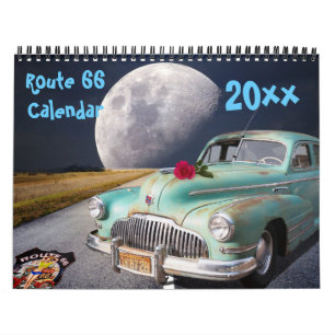 Klassische Route 66 Kalender 2018