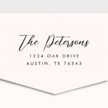 Klassische Rücksendeadresse