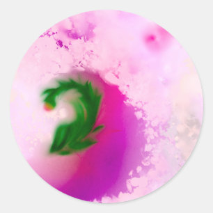 Klassische Runde Aufkleber