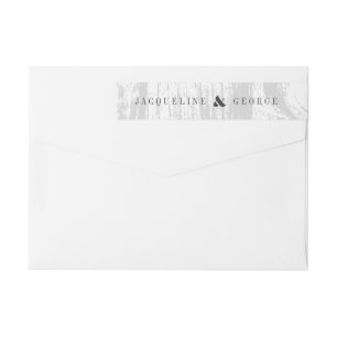 Klassische Rustikale Holzkörner Weißer Winter Hoch