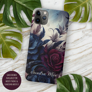 Klassische schicke Rose Kunstvoll und ganz Botanis iPhone 11Pro Max Hülle