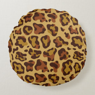 Klassische Schildkröten-Schalen-Eleganz Rundes Kissen