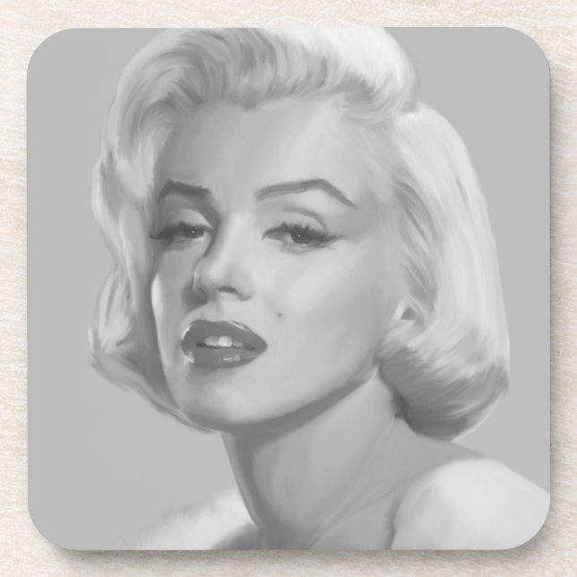 Klassische Schönheit Getränkeuntersetzer (Vorderseite)