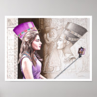 Klassische Schönheit: Nefertiti jetzt und für imme