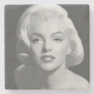 Klassische Schönheit Steinuntersetzer