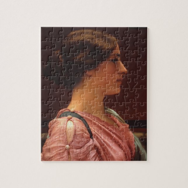 Klassische Schönheit von John William Godward Puzzle (Vertikal)